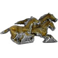 Running Horses Lapel Pin